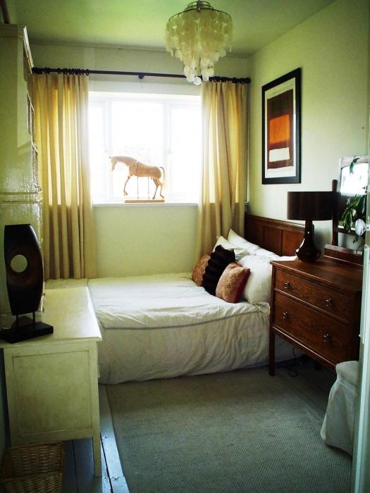 Projekt małych sypialni: wizualne powiększenie pomieszczenia
