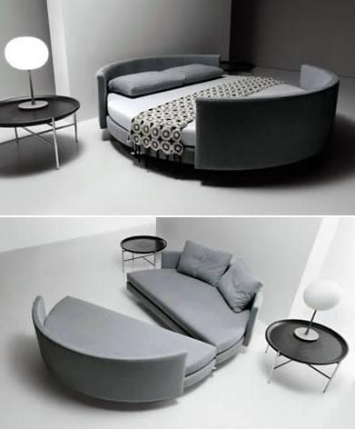Półokrągłe sofy - stylowe wnętrze