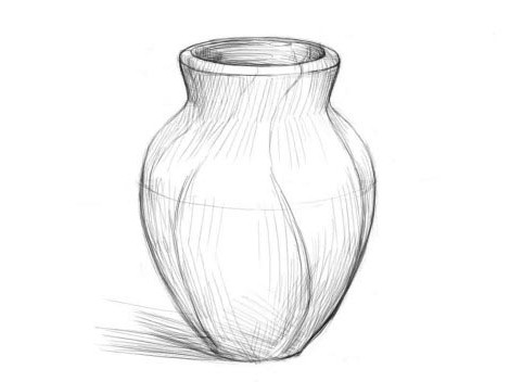Jak narysować wazon w prostym ołówkiem w etapach