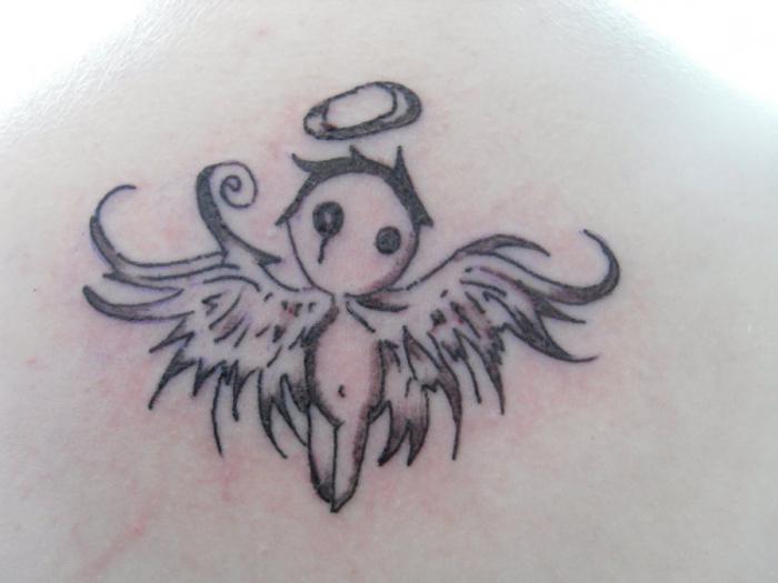 Tatuaż Anioła: znaczenie tatuażu. Tatuaż Angel Wings