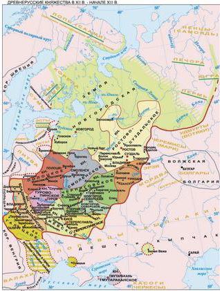 Położenie geograficzne księstwa kijowskiego